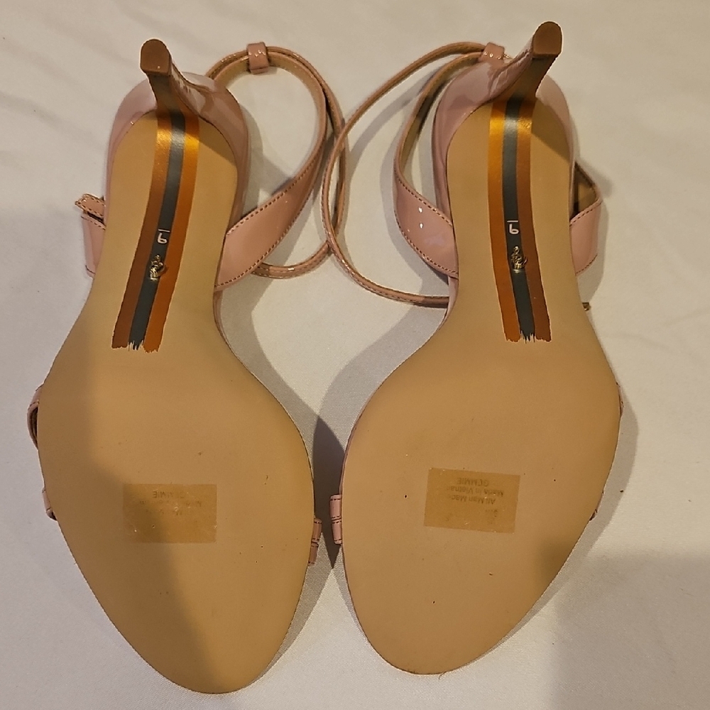 Sam Edelman Blush Strappy Heels - Picture 3 of 6